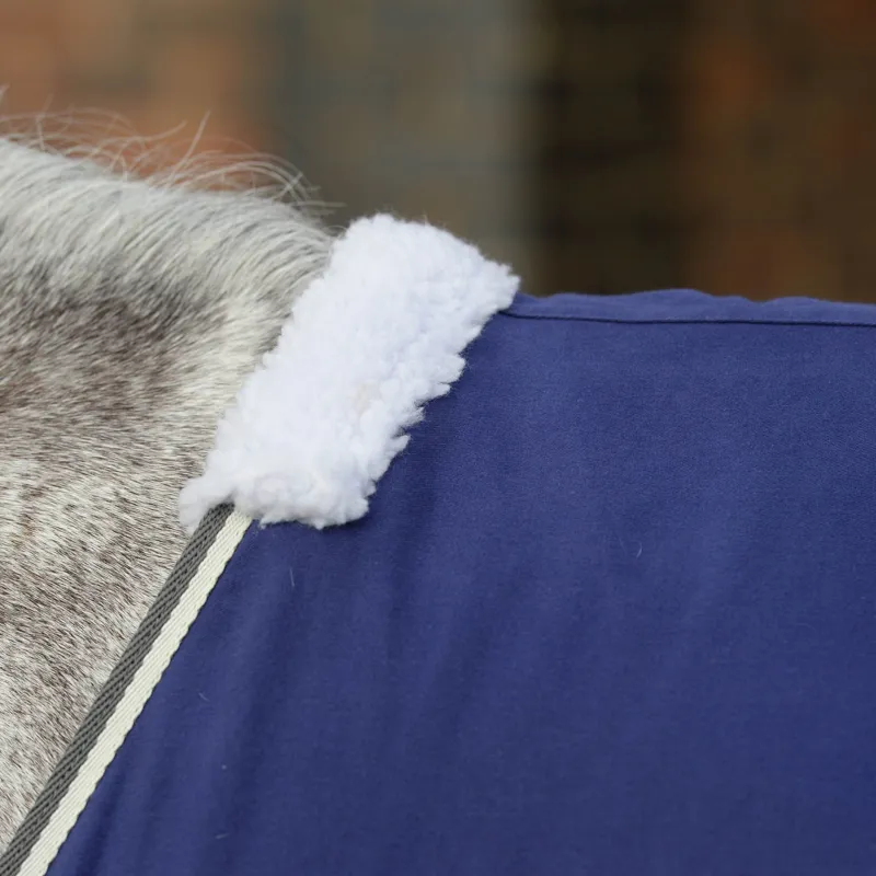 Weatherbeeta Cotton Show Sheet in Navy-1